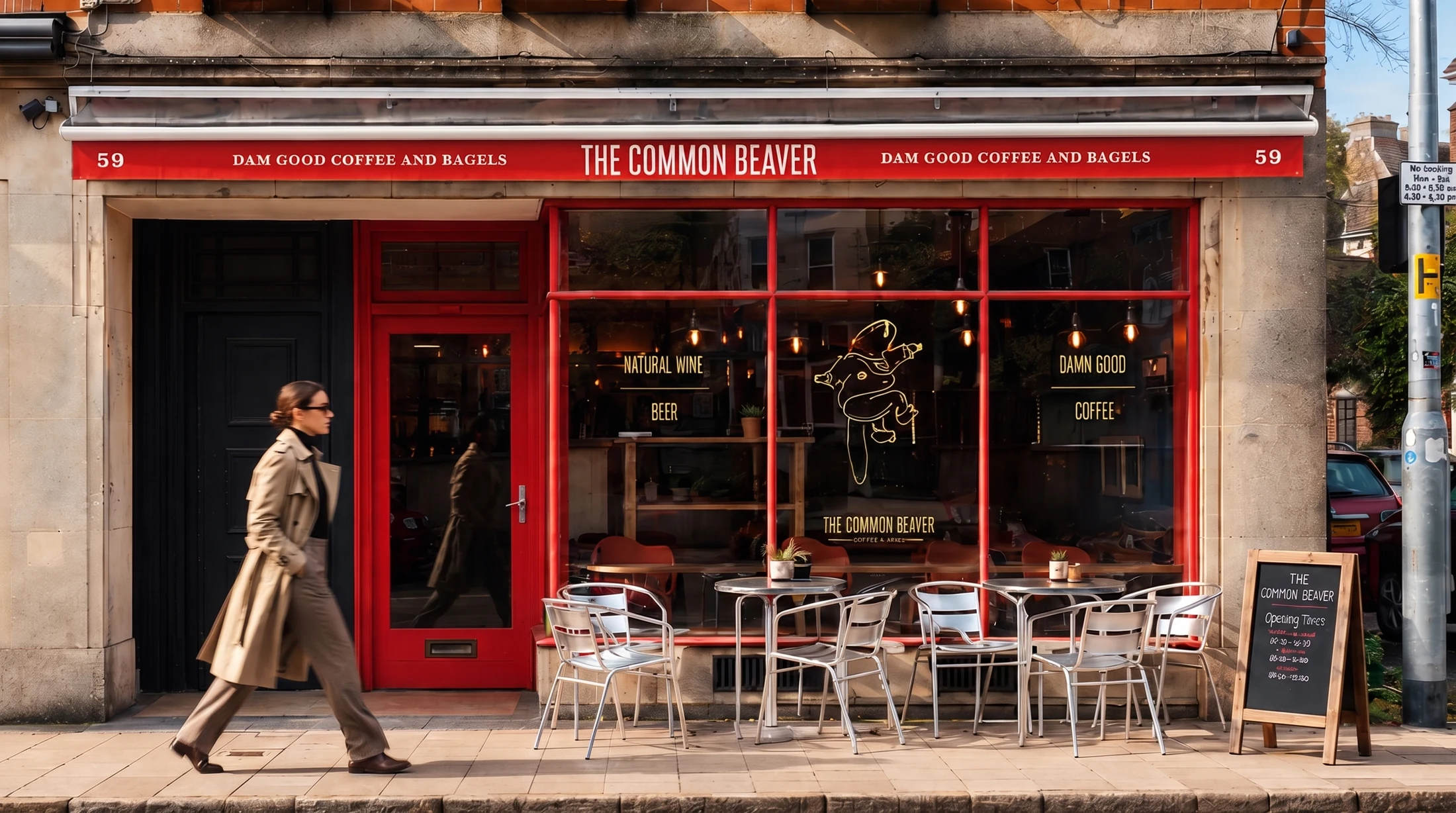 The Common Beaver storefront on Magdalen Road